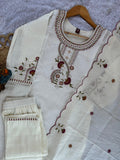 Elegant Straight Kurti Pant Dupatta Set