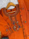 Elegant Straight Kurti Pant Dupatta Set