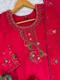 Elegant Straight Kurti Pant Dupatta Set