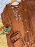 Elegant Straight Kurti Pant Dupatta Set