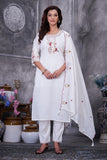 Elegant Straight Kurti Pant Dupatta Set