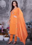 Elegant Straight Kurti Pant Dupatta Set