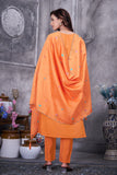 Elegant Straight Kurti Pant Dupatta Set