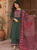Straight kurti pant set with dupatta