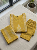 Summer Trending Collection Kurti Pant Set With Dupatta