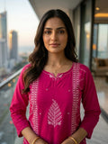 Summer Trending Collection Kurti Pant Set With Dupatta