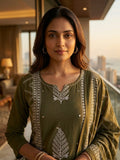 Summer Trending Collection Kurti Pant Set With Dupatta