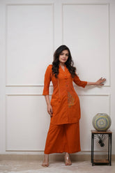 Pure Cotton Beautiful Style Top Cord Set
