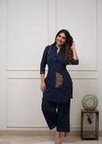 Pure Cotton Beautiful Style Top Cord Set