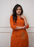 Pure Cotton Beautiful Style Top Cord Set