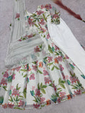 SPACIAL FANCY DESIGN BEAUTIFUL DIGITAL PRINT GOWN-BOTTOM WITH DUPATTA