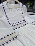 Exclusive Cotton sulb Stitched beautiful kurta with pants set