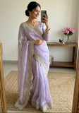 Exquisite Fendy Satin Saree