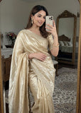 Exquisite Fendy Satin Saree