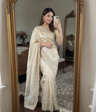 Exquisite Fendy Satin Saree