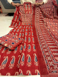 Elegant Jaipuri Cotton Suit Set