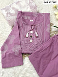 PURE 100% COTTON KURTI WITH PANT