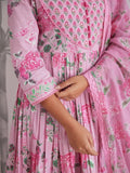 Premium Fully Flair Anarkali Set with Beautiful Hand Work