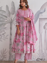 Premium Fully Flair Anarkali Set with Beautiful Hand Work