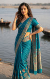 Premium Banarasi Soft Silk Saree with & Jacquard Border