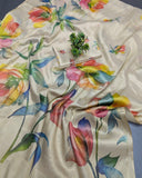 Elegant Linen Tissue Silk Saree Collection