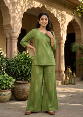 Premium Cotton Flex Coord Set