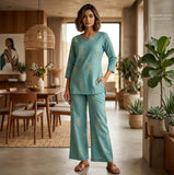 Premium Cotton Flex Coord Set