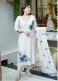 Digital Print Ethnic Suit Set for Women with Dupatta