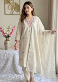 Women's Cotton 3 Piece Ethnic Wear Set
