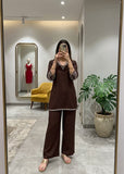 Sakhi Cotton Co-Ord Set for Women with Embroidery & Pocket