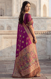 Traditional Ethnic Banarasi Soft Silk Saree for Women