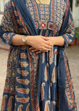 Premium A-Line Kurta Palazzo Set with Traditional Dupatta