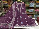 Pure Cotton Printed Kurti Pant Dupatta Set