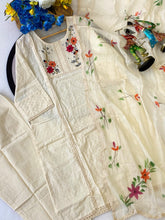 Jaipuri Cotton Kurta Pant Dupatta Set for Women