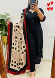 Heavy Cotton Embroidered Suit Set