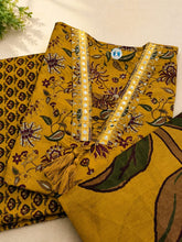 Premium Pure Cotton Printed Kurti Pant Dupatta Set