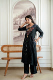 Premium Kalamkari Print Kurti Pant Dupatta Set
