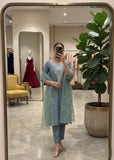 Ethnic Wear Kurti Pant Dupatta Set for Women