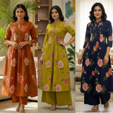 Premium Jaipuri Cotton 2 Piece Ethnic Co-Ord Set