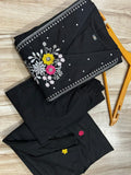 Premium Cotton Kurti Pant Dupatta Set