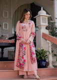 Premium Mal Chanderi Anarkali Kurti Pant Dupatta Set