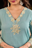 Embroidered Party Wear Suit for Women