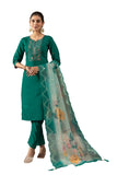 Elegant Straight Kurti Pant Dupatta Set