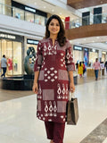 Stylish Jaipuri Cotton Kurta Pant Set for Women