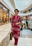 Stylish Jaipuri Cotton Kurta Pant Set for Women