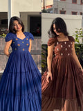 Summer Special Mull-Mull Cotton Gown
