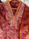 Elegant Straight Kurti Pant Dupatta Set