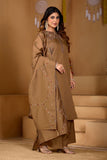 Stylish Anarkali Kurti Set with Plazo & Dupatta
