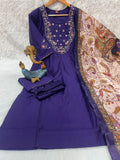 Elegant Marina Silk Kurti Set