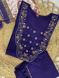 Elegant Marina Silk Kurti Set